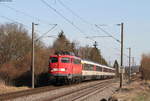 115 448-3 mit dem IC 184 (Zürich HB-Stuttgart Hbf) bei Mühlhausen 12.3.17