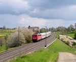 115 114 mit IC 933 nach Singen bei Eutingen im Gäu am 24.4.2016.