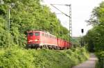 139 313-1 am 03.06.08 mit einem Gterzug zwischen Bietigheim-Bissingen und Besigheim.