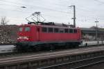 Am 16.03.2010 rangiert die 139 313-1 im Bahnhof Gieen/Lahn und wartet auf die Rangierfahrtfreigabe,um in Gieen abgestellt zu werden.
