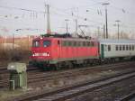 139 157 mit Militrzug in Worms,am 11.2.06.
