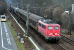 139 287-7 Gterzug durch Bad Honnef - 07.03.2012