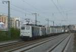 139 310-7 und 139 213-3 ziehen den EKOL am 17.04.2012 durch Ludwigshafen (Rhein) Hbf