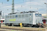 Lok 139 558-1 ist beim Badischen Bahnhof abgestellt.