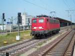 Br 139 555 durchfhrt Braunschweig Hbf richtung Hannover (6.8.2007) 