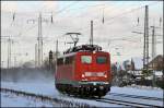 139 287 rollt durch Ratingen-Lindorf in Richtung Sden. (05.01.2009)
