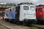 Als Gastlok anwesend bei der 110er Parade am 25. Juli 2009 im BW Stuttgart war 139 312-3 von Lokomotion im Zebra-Look. Sie war meine 1. Lok der BR 139, die ich bildlich festhalten konnte. Das BW war an diesem Tag in bestimmten Bereichen ffentlich zugnglich.