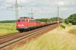 Br 139 554-0 mit ein mischer in Nudow(BAR) 24/06/2010.