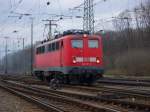 Die 139 311-5 kam SOLO am 30.03.2010 von Kln Kalk in Gnf Gremberg an.