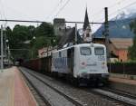 139 135-8 von LM ist am 26.5.2013 als Schublok am Schrottzug nach Italien unterwegs.