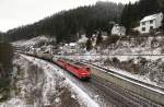 151 032-0 und 139 314-9 zu sehen am 25.01.15 in Lauenstein.