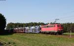 139 309-9 mit einem Autozug bei Bernte 11.6.15