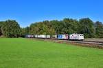 139 135 + 185 665 mit DGS 43119 am 26.10.2019 bei Brannenburg.