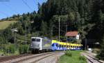 139 558-1 mit einem polnischen GTW bei Nußbach 17.8.12