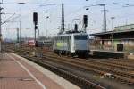 Bild 042:
Am 26.02.2015 führte 139 558-1 der Railadventure Versuchsfahrten in der Westlichen Bahnhofsausfahrt Dortmund durch. Hier zu sehen ist die Lok beim rausziehen aus dem Hbf.