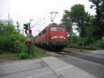 BR 140 858-2 und BR 140 ***-* mit Kohlezug