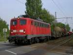BR 140 785-7 mit gemischten GZ nach Bochum Langendreer.(03.05.2008)