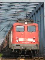 140 501 mit Gz am 18.10.10 in Hamburg-Sderelb