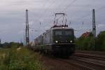 E 40 128 mit einem Lokzug nach Koblenz-Ltzel am 19.06.2011 in Duisburg-Rahm