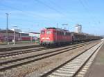 140 600-8 zieht am 01.09.2011 einen Gterzug durch Kaiserslautern
