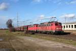 140 791-5 & 140 805-3 bei Porz Wahn am 11.02.2014