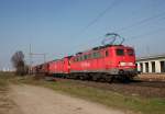140 491-2 bei Porz Wahn am 06.03.2014