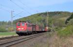 140 291 mit EK 53735 Hannover-Linden - Göttingen Gbf am 24.04.2015 bei Salzderhelden