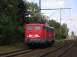 DB Cargo 140 013-4 fhrt LZ nach Bochum Langendreer.(24.07.2008) 