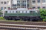 Die E40 128 abgestellt im Nrnberg Hbf am 18,08,10
