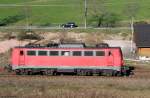 140 858-2 als Tfzf (Offenburg Gbf (?)-Villingen(Schwarzw)) bei St.Georgen 8.4.11