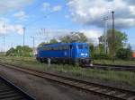 Am 16.05.2012 rangierte 140 037 in Stendal aufs Richtige Gleis wo 140 038 schon stande.