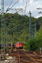140 003-5 (ex E40 003) am 25.08.2012 in Betzdorf/Sieg, hier wird heute Lokpersonal geschult.