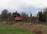 Am 25.11.13 hatte die 140 172 Testfahrten zwischen Plauen/V.