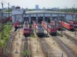 Mannheim Rangierbahnhof am 4.7.06