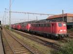 140 797-2 abgestellt in Wanne Eickel am 2.4.07 dazu noch 140 838-4,152 076-6,140 773-3 und 155 202-5