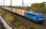 Am 12.11.2017 fuhr die 140 050-3 von der PRESS von Lübeck nach Stendal und weiter nach Borstel .