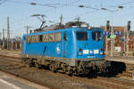 PRESS 140 038-0 in K�ln Messe/Deutz, Februar 2019.