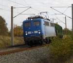    Am 08.11.2014 kam die 140 041-5 von der Press aus Richtung Stendal und fuhr weiter nach  Borstel bei Stendal .