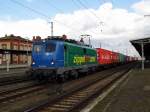 Am 03.04 .2015 kam die 140 838-4 von der EGP aus Richtung Magdeburg nach Stendal und fuhr weiter in Richtung Salzwedel .