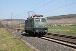 140 128-0 (E40 128) DB Museum Koblenz bei Retzbach-Zellingen am 28.03.2017