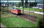 140388 verlässt hier am 7.5.2002 gerade den Bahnhof Lengerich in Richtung Münster.