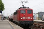 140 831-9 mit gem. GZ in Solingen HBf am 26.05.2008