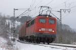 140 600 am 23.11.2008 bei Altenbeken. www.bahnpix.de