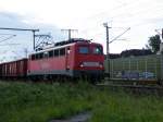 Die 140-450 durchfhrt den Bahnhof Lehrte Richtung Hannover.