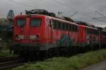 Die 140 500-0 wurde am 16.10.2010 hinten am 69569 durch Leverkusen Alkenrath gezogen.