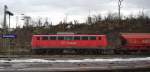 140 070-4 auf dem Weg in Richtung Osten mit einem gem. Gz. Aufgenommen am 12.01.2011 in Eichenberg.