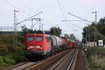 140 627 mit einem gemischten Gterzug am 17.09.2011 bei Vhrum.