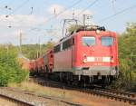 Im Herbst ging es oft nach Eichenberg zum Fotos machen.
Jede Menge Umleiter mussten den Weg ber Eichenberg in kauf nehmen!
140 401-1 hatte jede Menge zu tun mit dem Kalizug auf dem Weg Richtung Kassel.
Aufgenommen am 21.09.2011 in Eichenberg auf Gleis 5/6