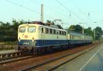 140 696 mit Leerreisezug Verden–Bremen am 11.07.1995 in Bremen-Mahndorf