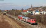 140 569-5 mit dem PbZ 2459 (Karlsruhe Hbf-Basel Bad Bf) bei Teningen 20.2.14